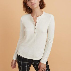 Marine Layer Double Knit Henley XS